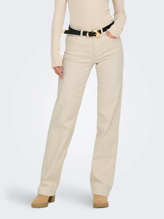 ONLY BLUSH 15337793 Medelhög midja  rak passform jeans