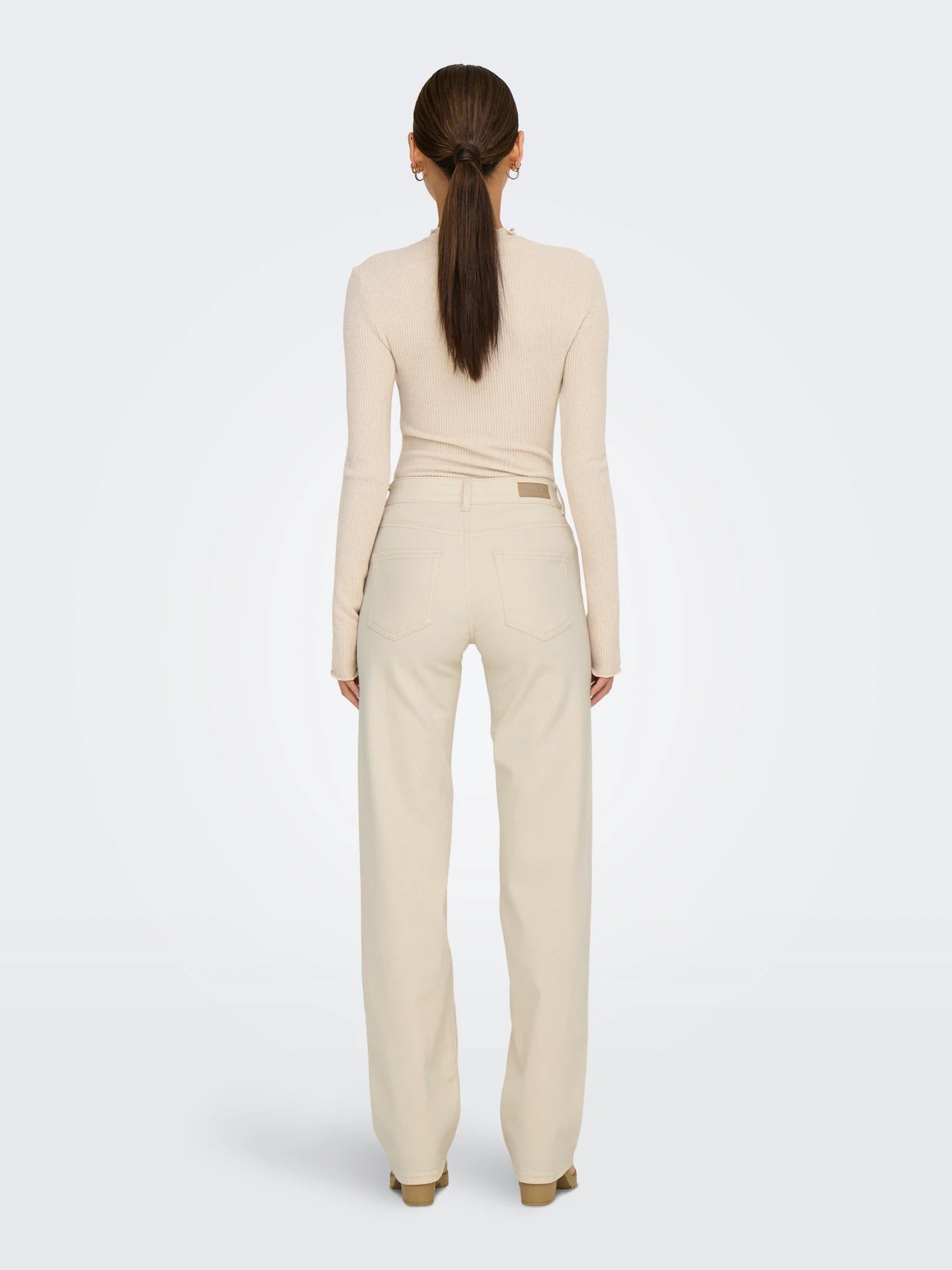 ONLY BLUSH 15337793 Medelhög midja  rak passform jeans