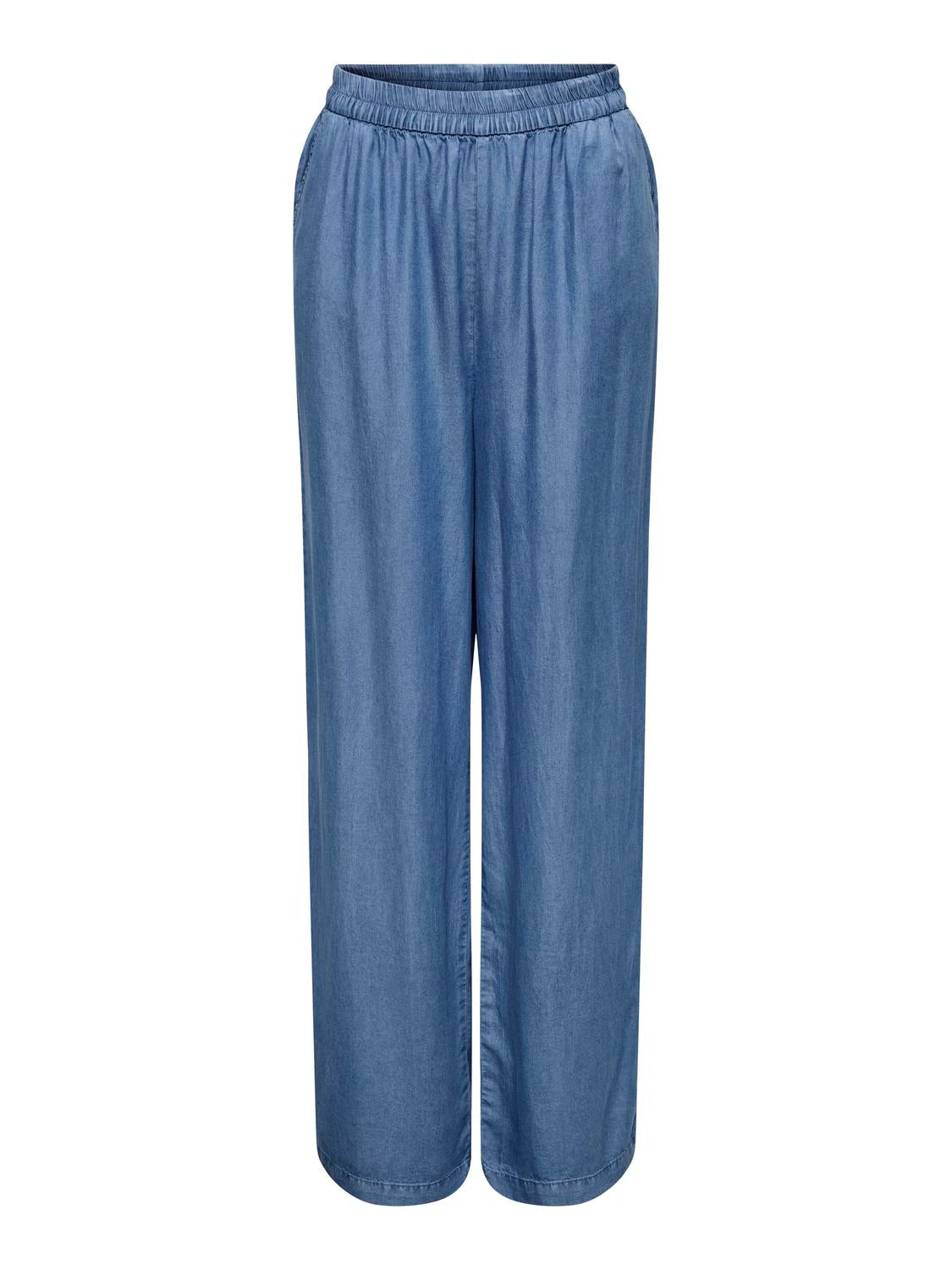 ONLY CHARIS Byxor Rak passform Medium Blue Denim