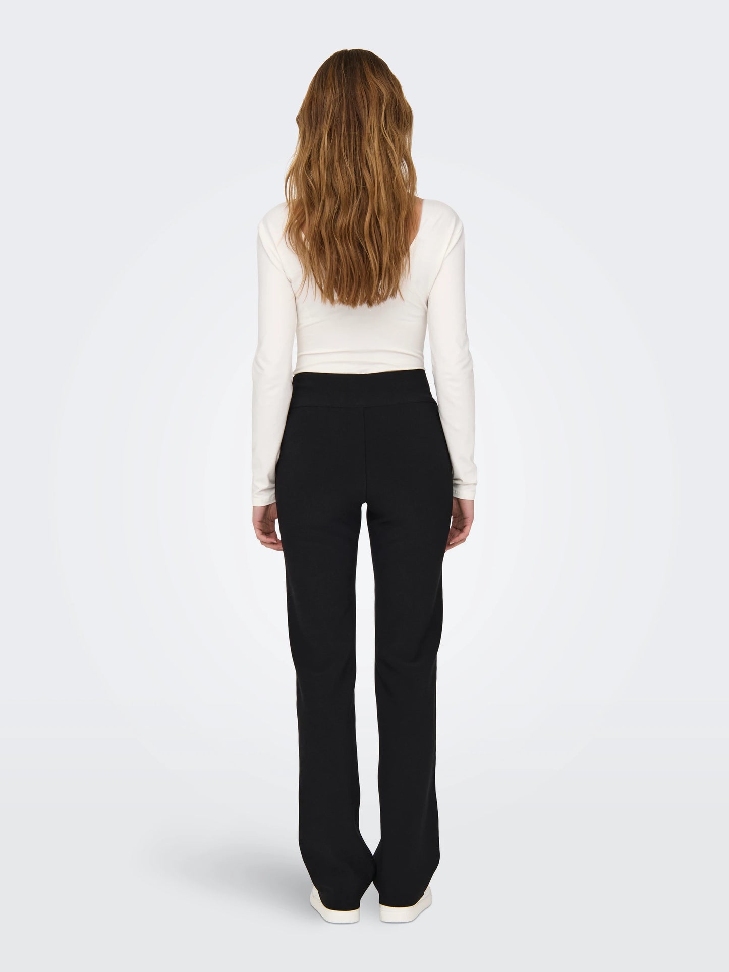 ONLY CLEVER Slim Fit Byxor med vida ben