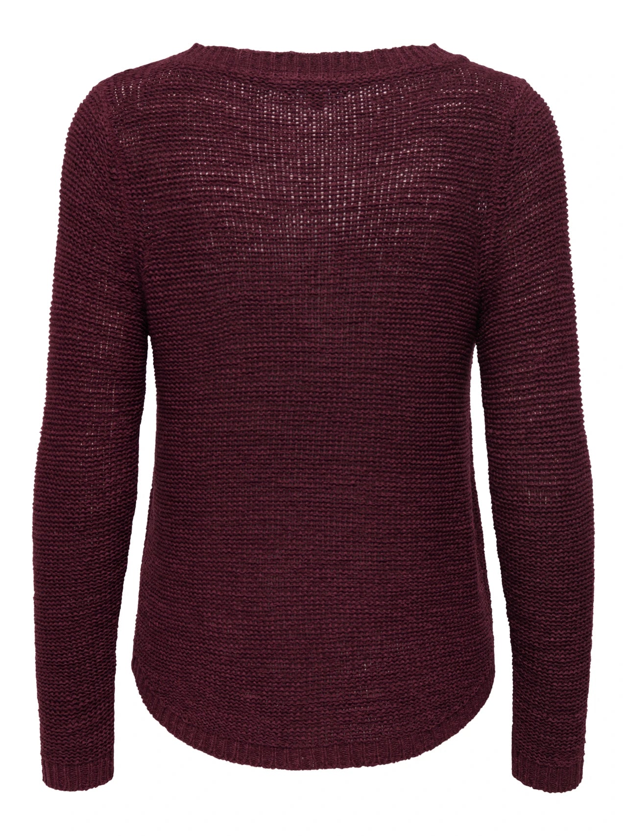 ONLY GEENA Stickad tröja Lila/Cabernet 15113356