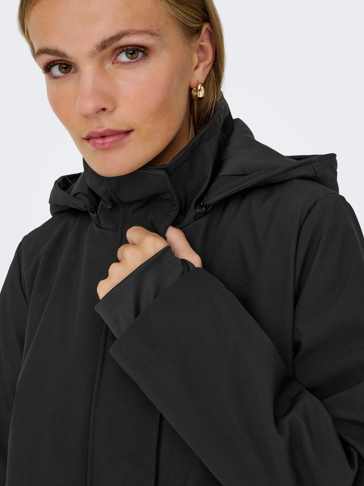 ONLY KARA Parkas Svart