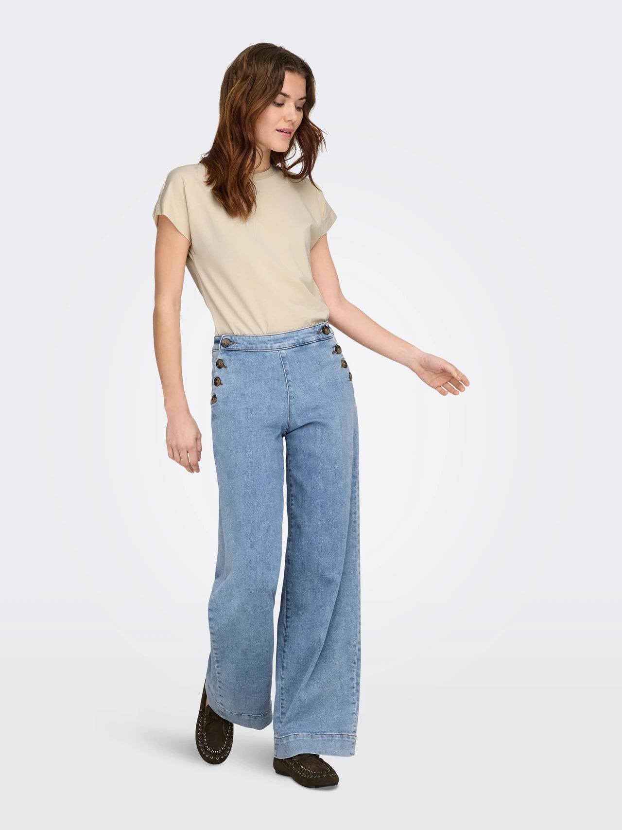 Only Madison 15353959 HW Button jeans