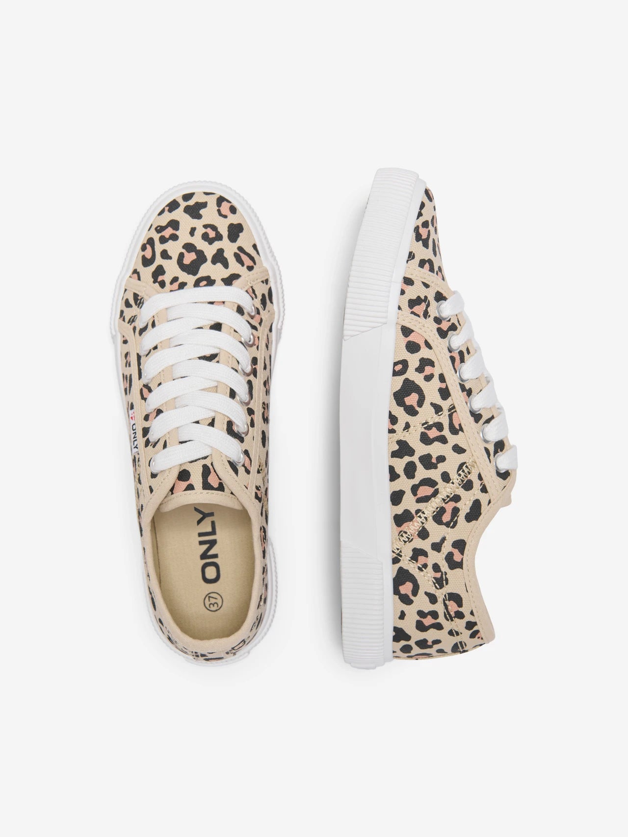 ONLY NICOLA Sneakers Dam – Canvas med Gummisula