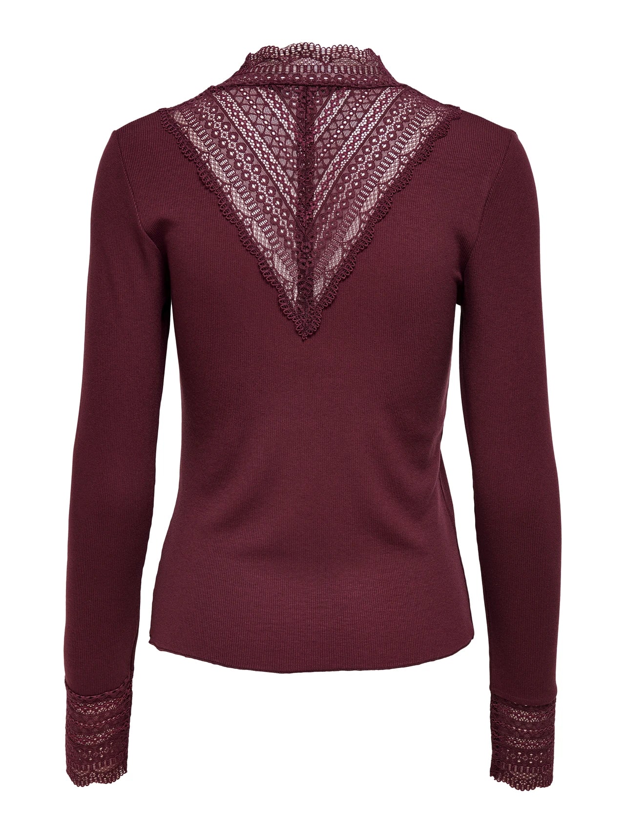 ONLY TILDE Topp Vinröd/Port Royale 15207788