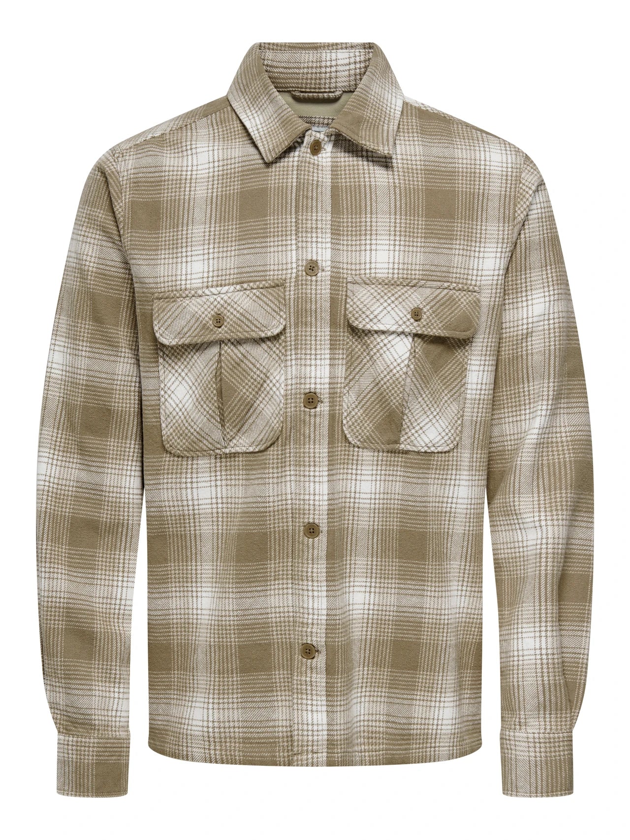 ONLY & SONS CEDRIC 22030843 Overshirt Beige/Fallen Rock