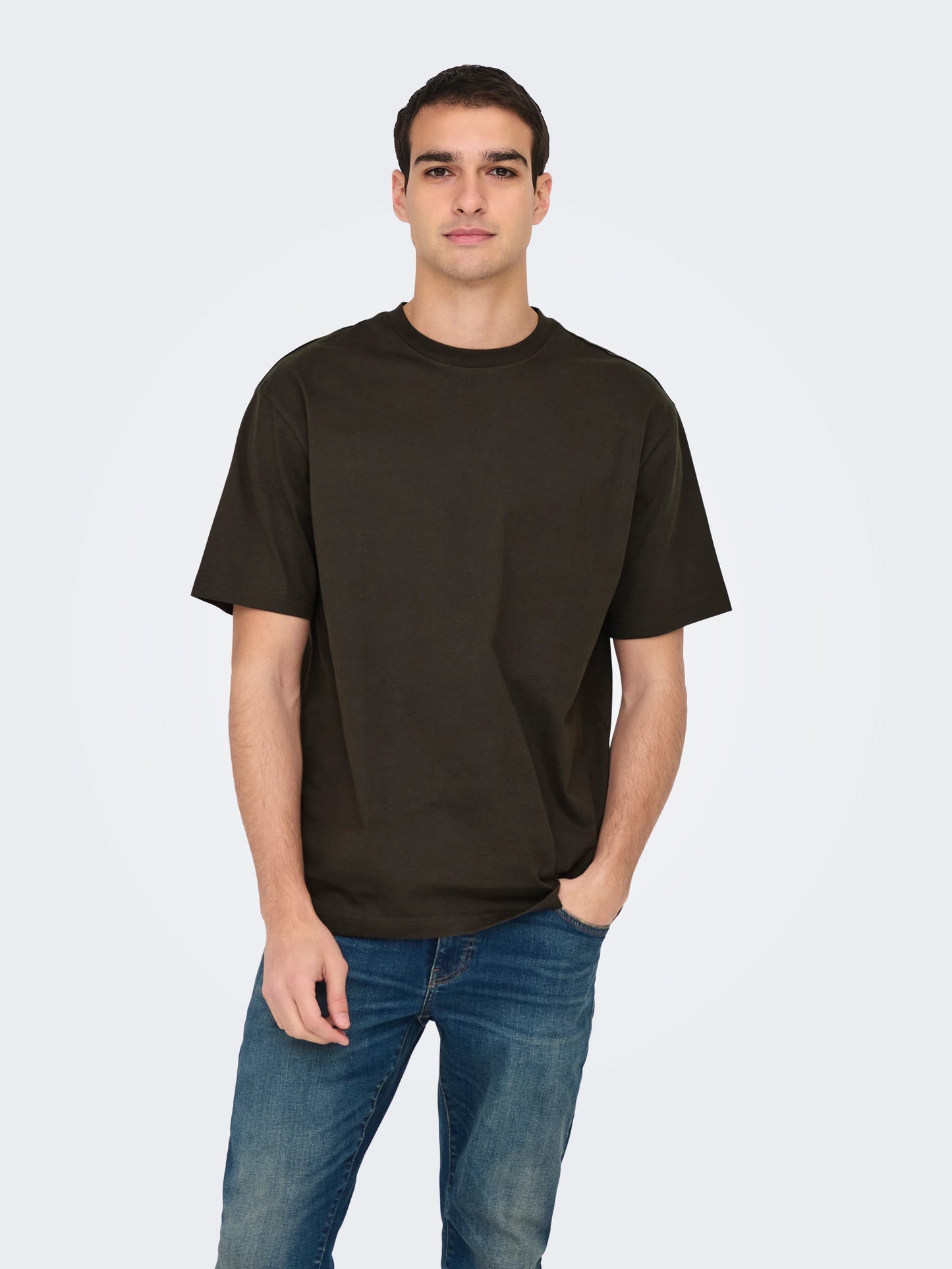 ONLY & SONS FRED T-Shirt Brun/Mulch 22022532
