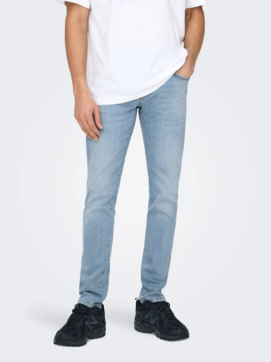 ONLY & SONS LOOM Låg midja Slim Fit Jeans