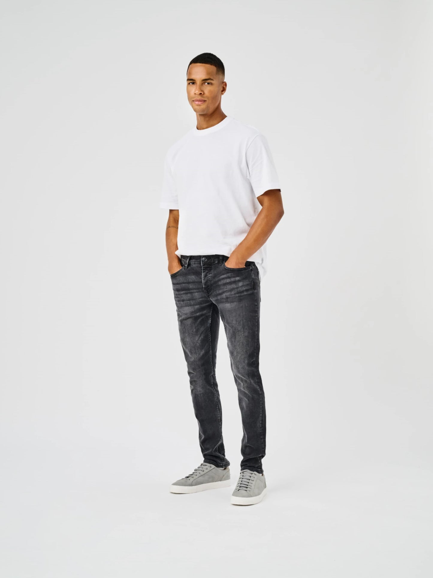 ONLY & SONS LOOM Jeans Washed Låg midja Slim Fit