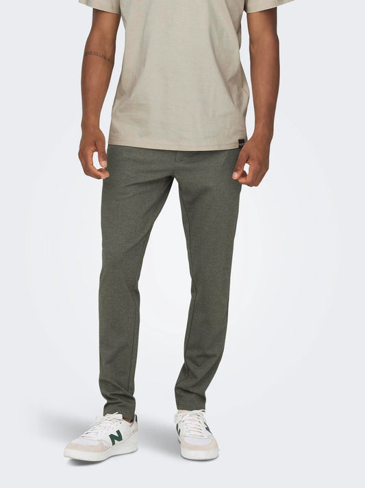 ONLY & SONS MARK Teak Slim Fit Chinos