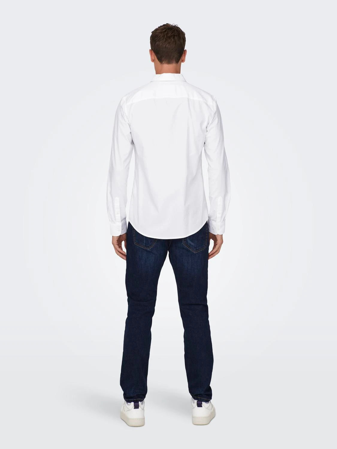 ONLY & SONS NEIL Oxfordskjorta Vit