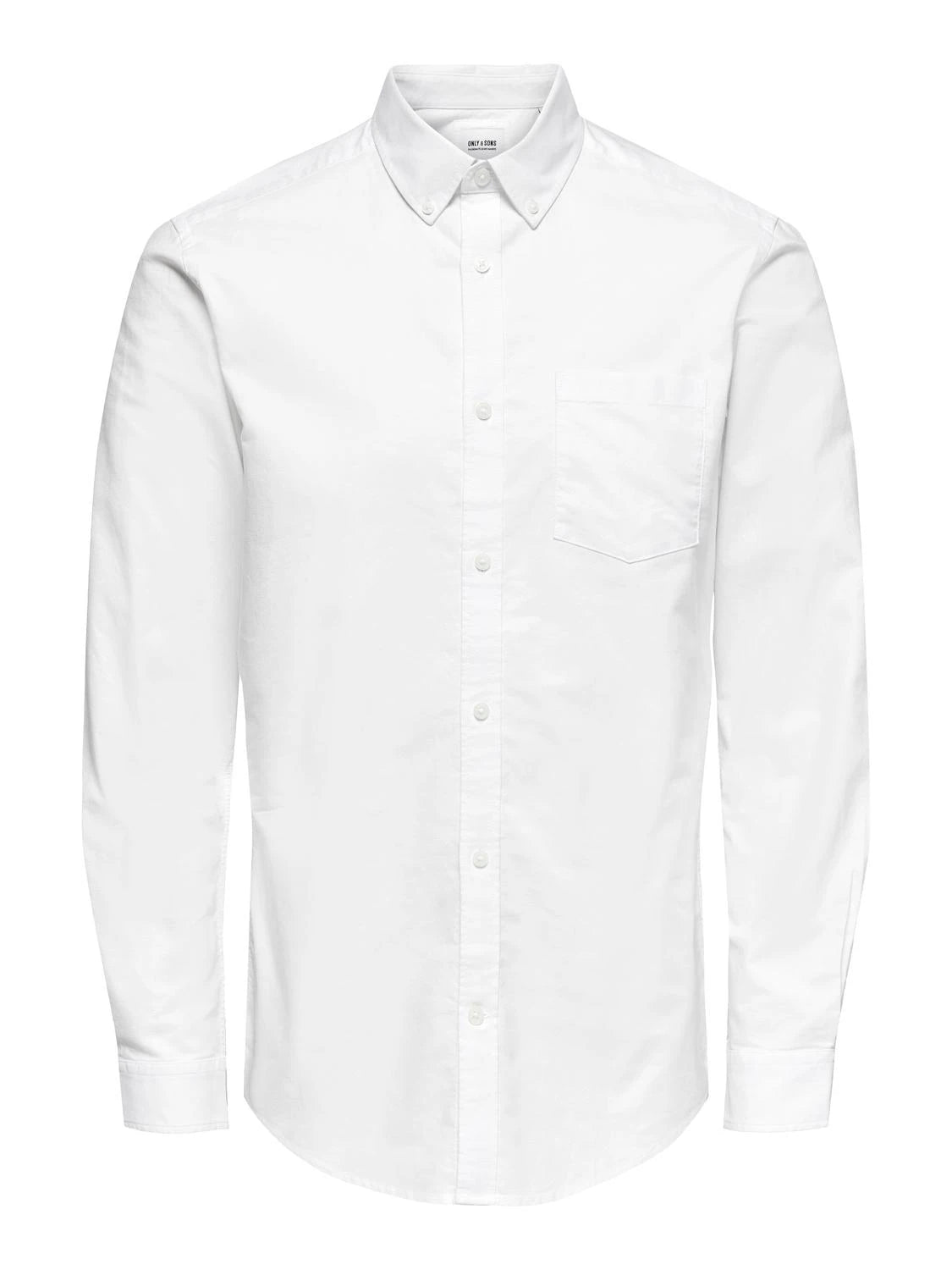 ONLY & SONS NEIL Oxfordskjorta Vit