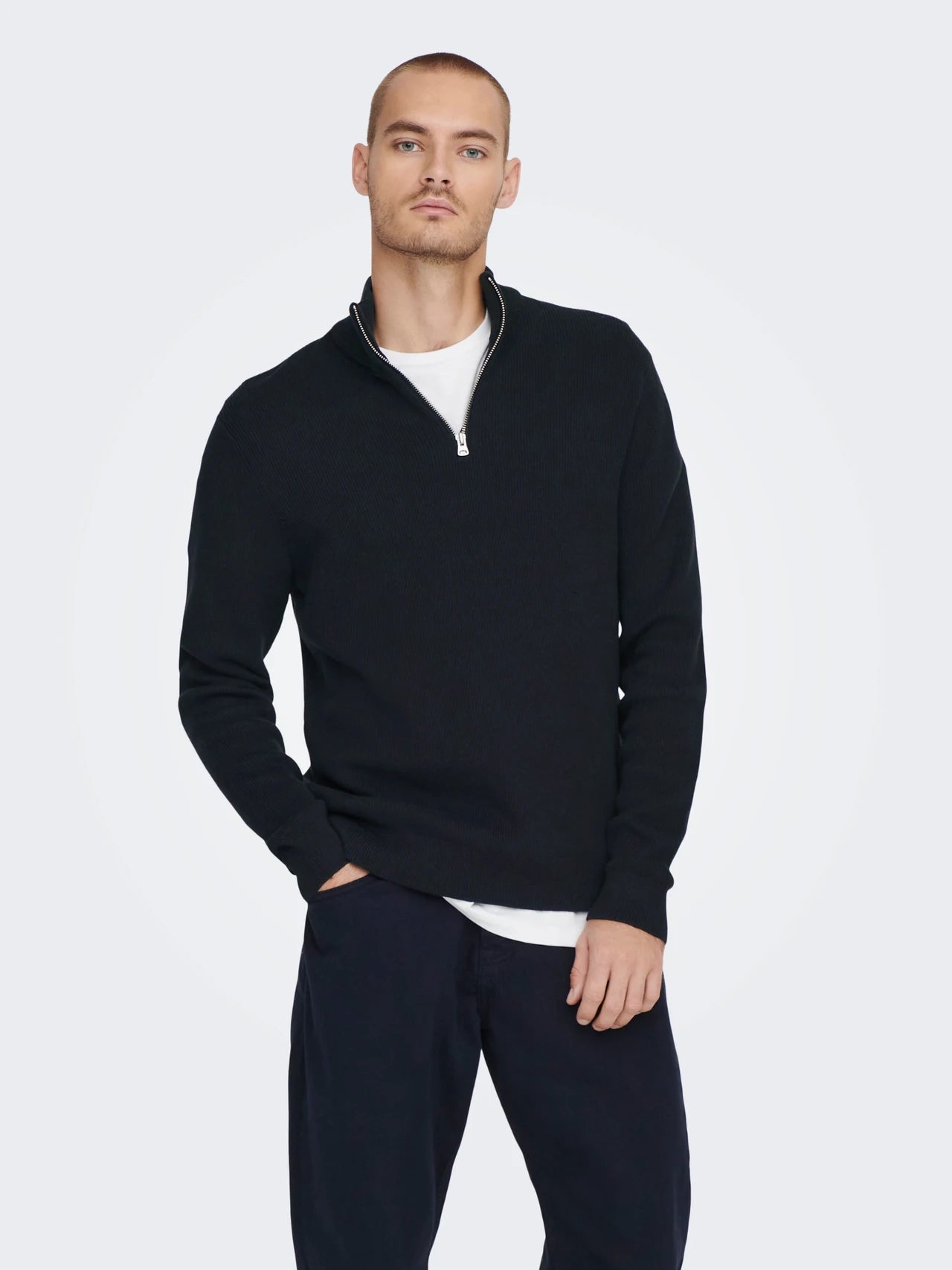 ONLY & SONS PHIL Pullover Marinblå