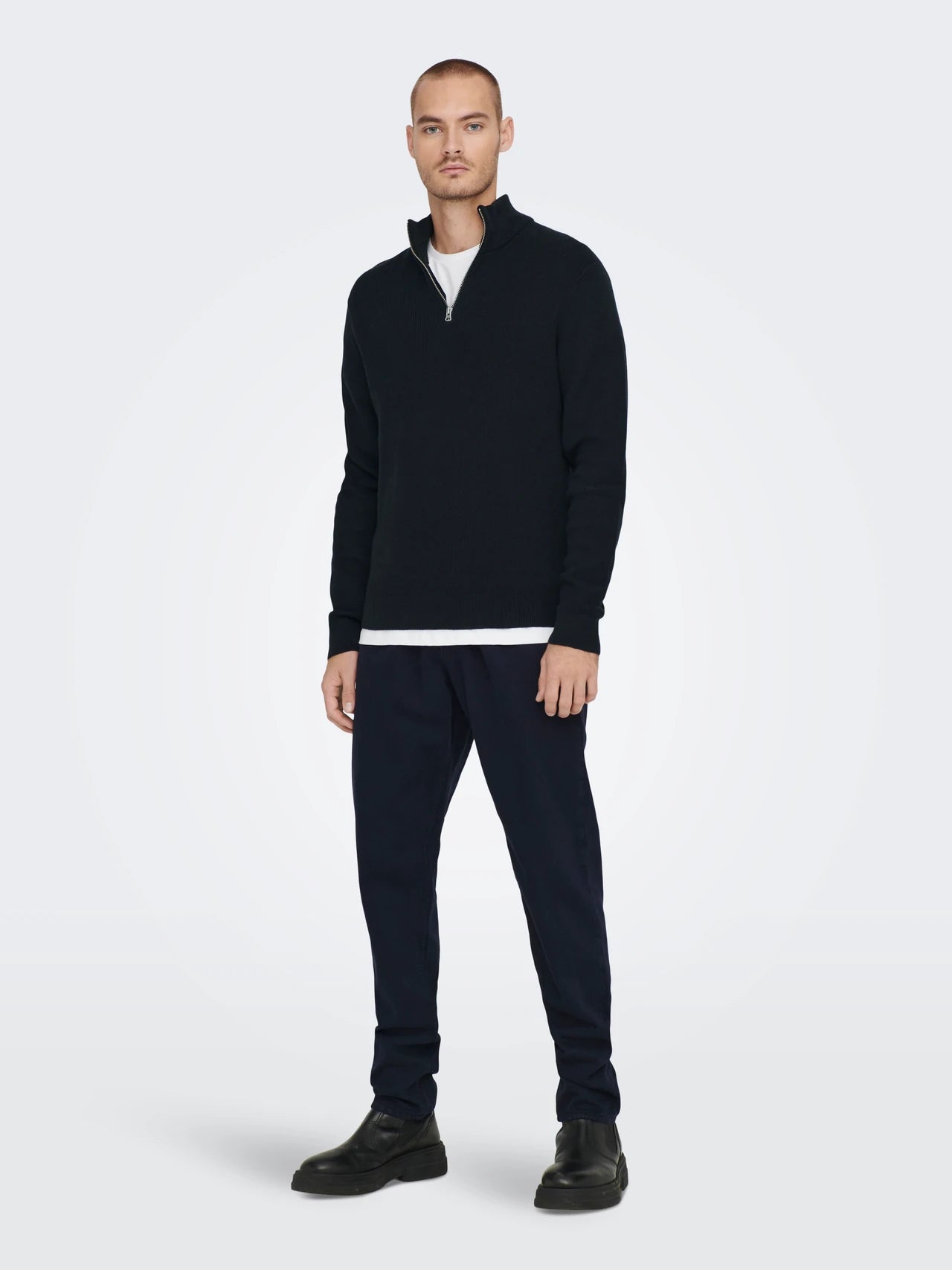 ONLY & SONS PHIL Pullover Marinblå