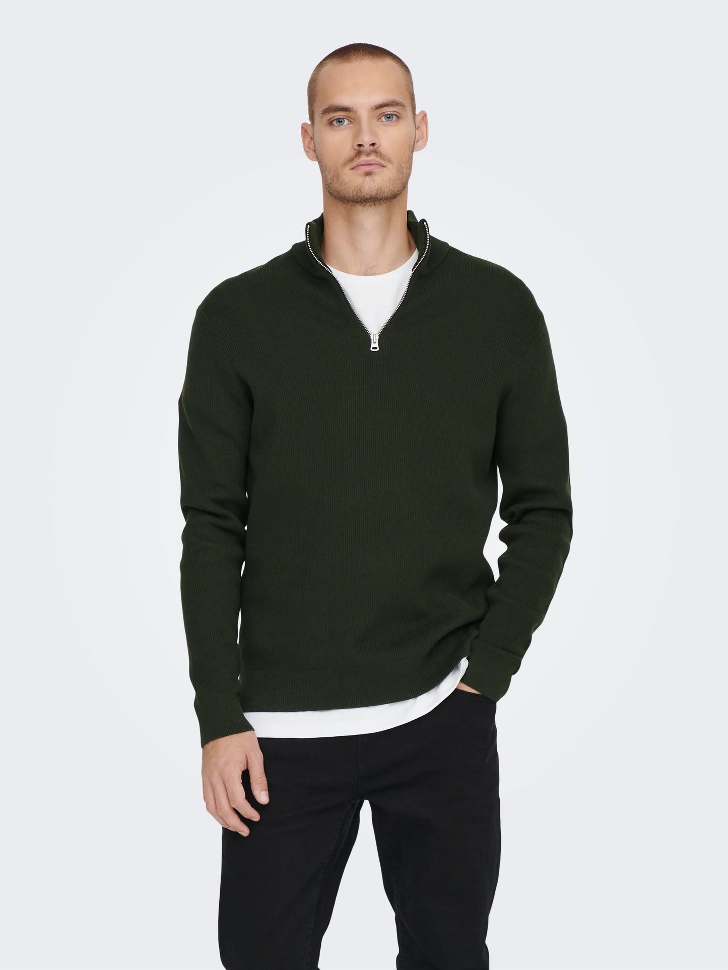 ONLY & SONS PHIL Pullover Grön
