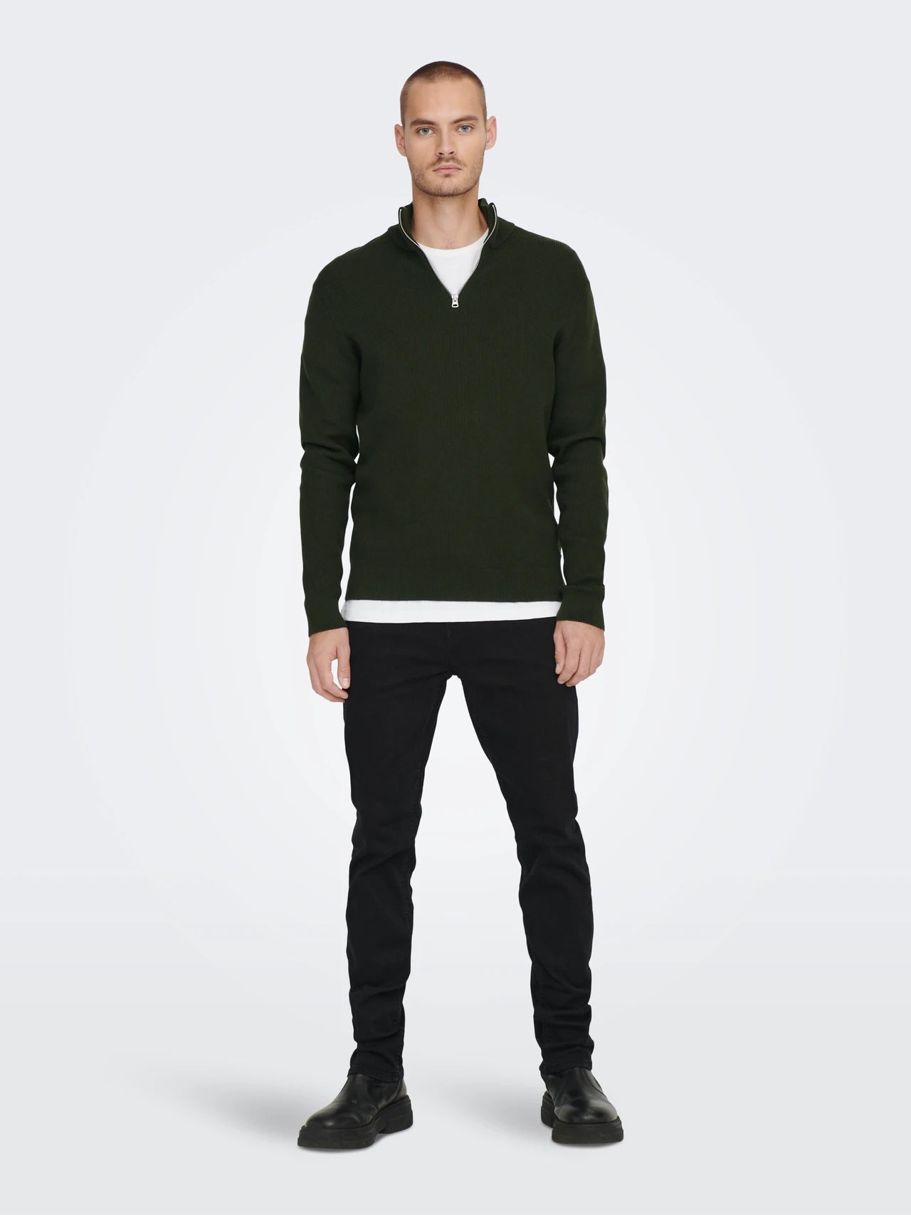 ONLY & SONS PHIL Pullover Grön
