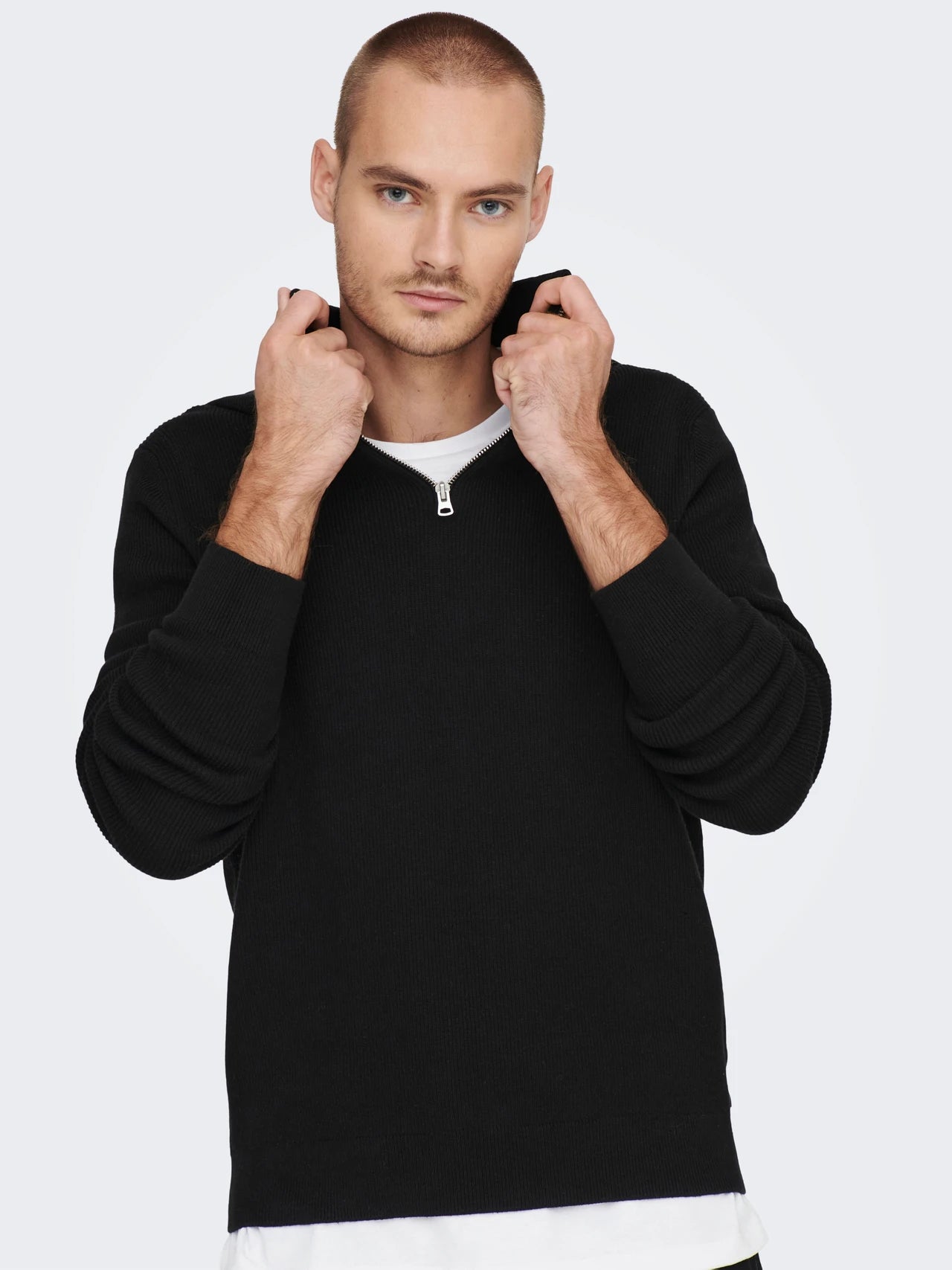 ONLY & SONS PHIL Pullover Svart
