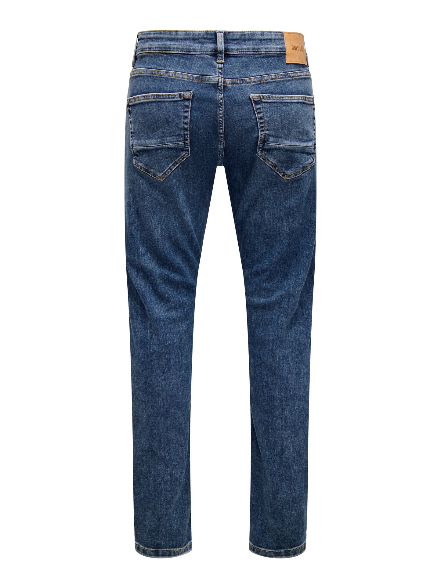 ONLY & SONS WARP Medelhög midja Skinny Fit Jeans