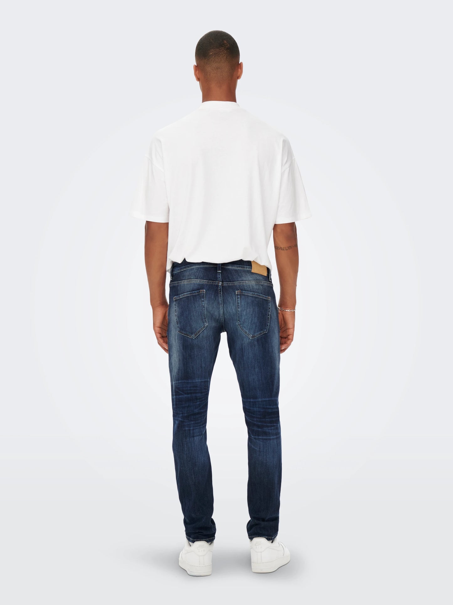 ONLY & SONSWEFT Jeans Blue Denim Medelhög midja Normal passform