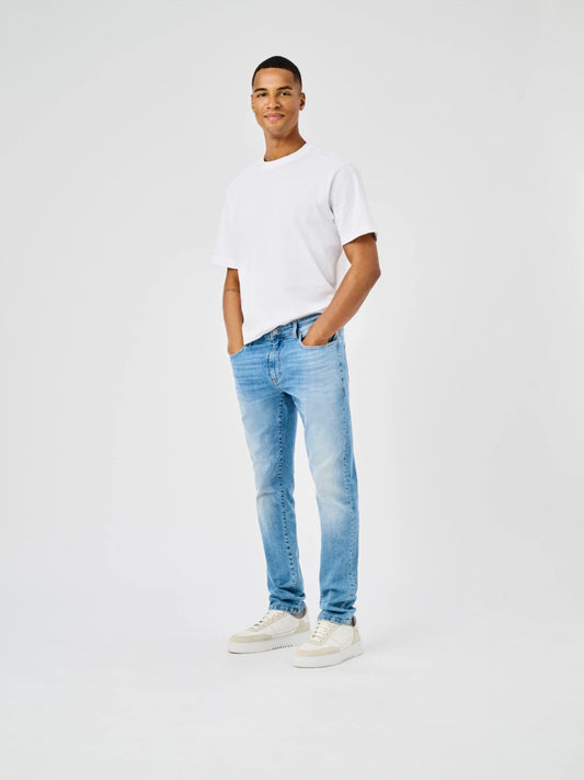 ONLY & SONS WEFT Jeans Medium Blue Denim Medelhög midja Normal passform