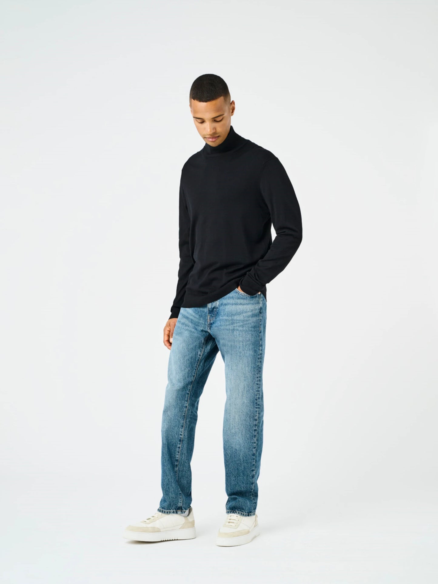 ONLY & SONS WYLER Polotröja Svart