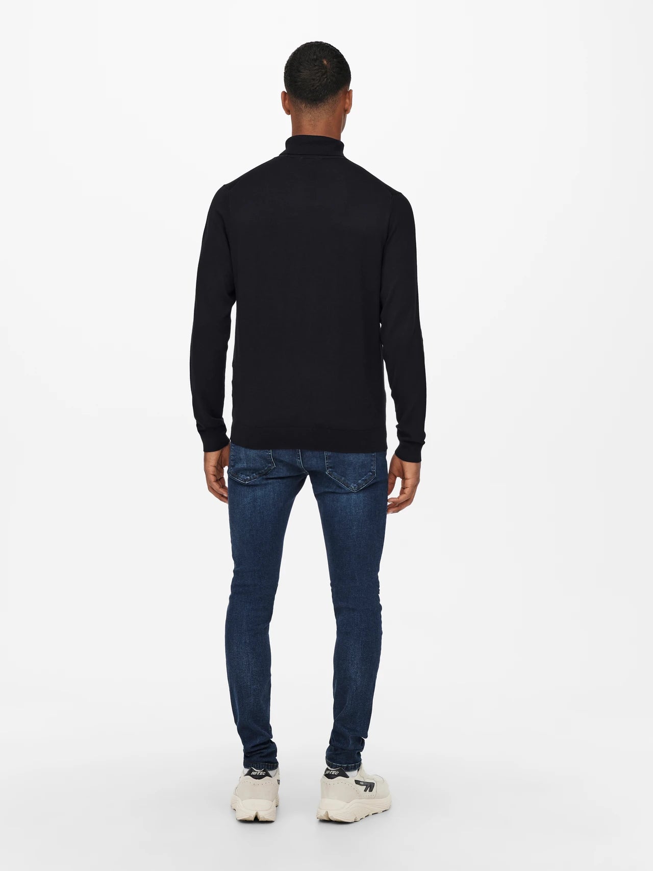 ONLY & SONS WYLER Polotröja Svart
