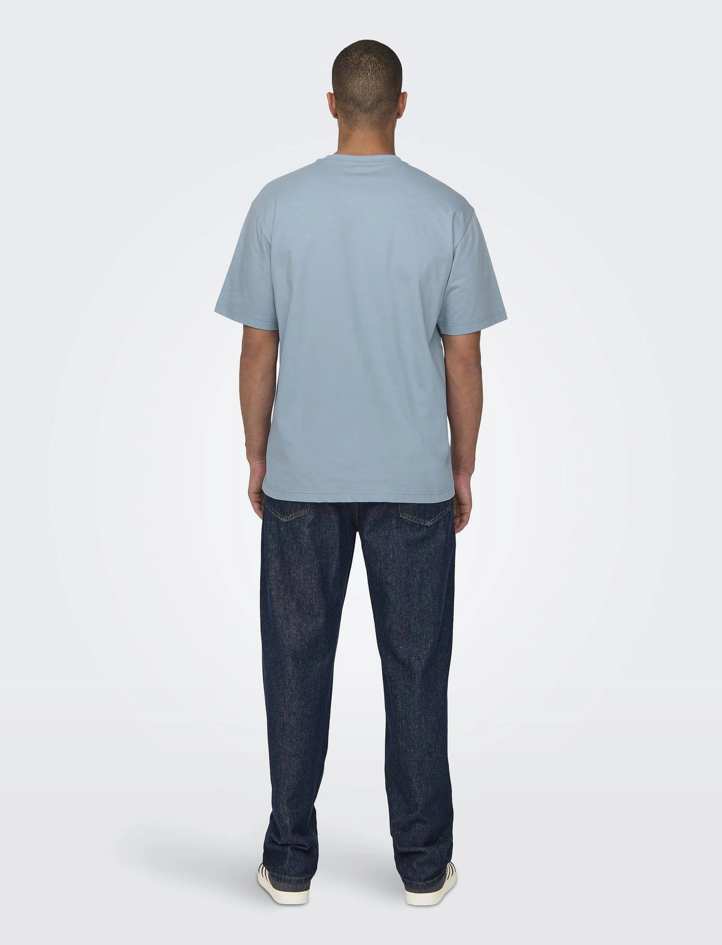 ONLY & SONS FRED T-Shirt Blå/Glacier Lake  22022532