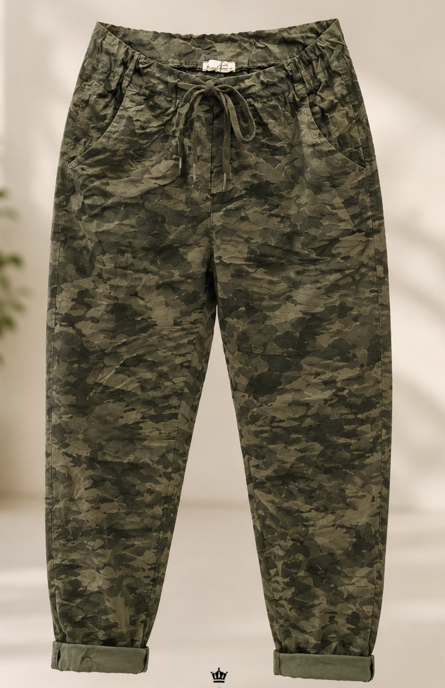 BYXOR MAGIC PANT  CAMO PRINT KAKIGRÖN 
B1006/