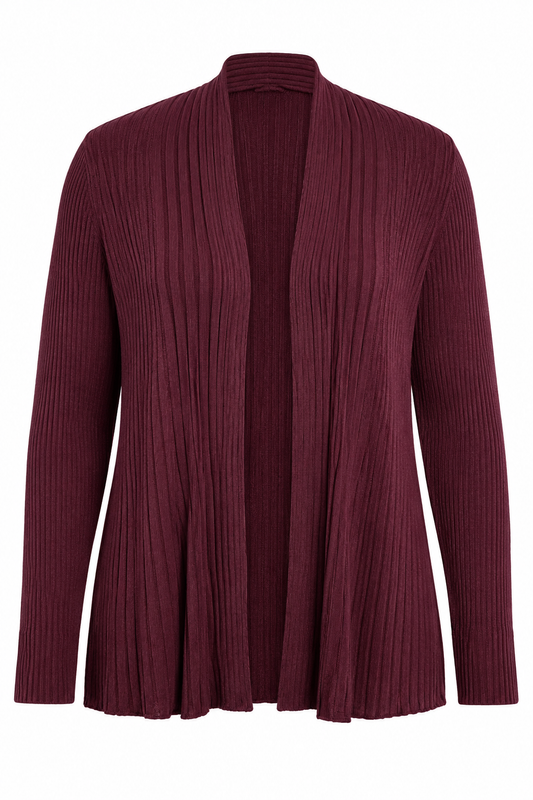 FREE/QUENT CLAUDISSE Cardigan PORT ROYALoch BRUN 112879