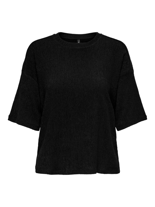 ONLY TILLA Loose top Black