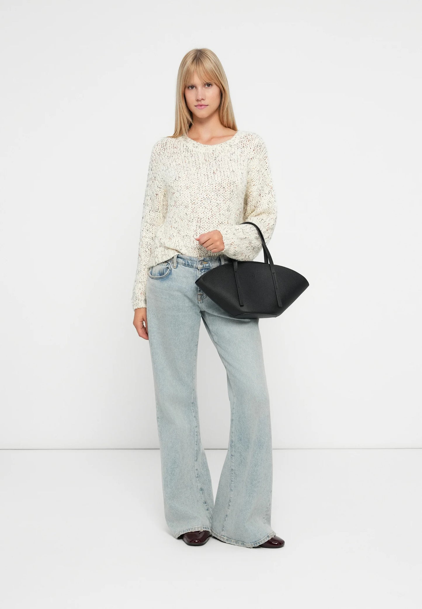 ONLY WINTER LS SEQUINS O-NECK