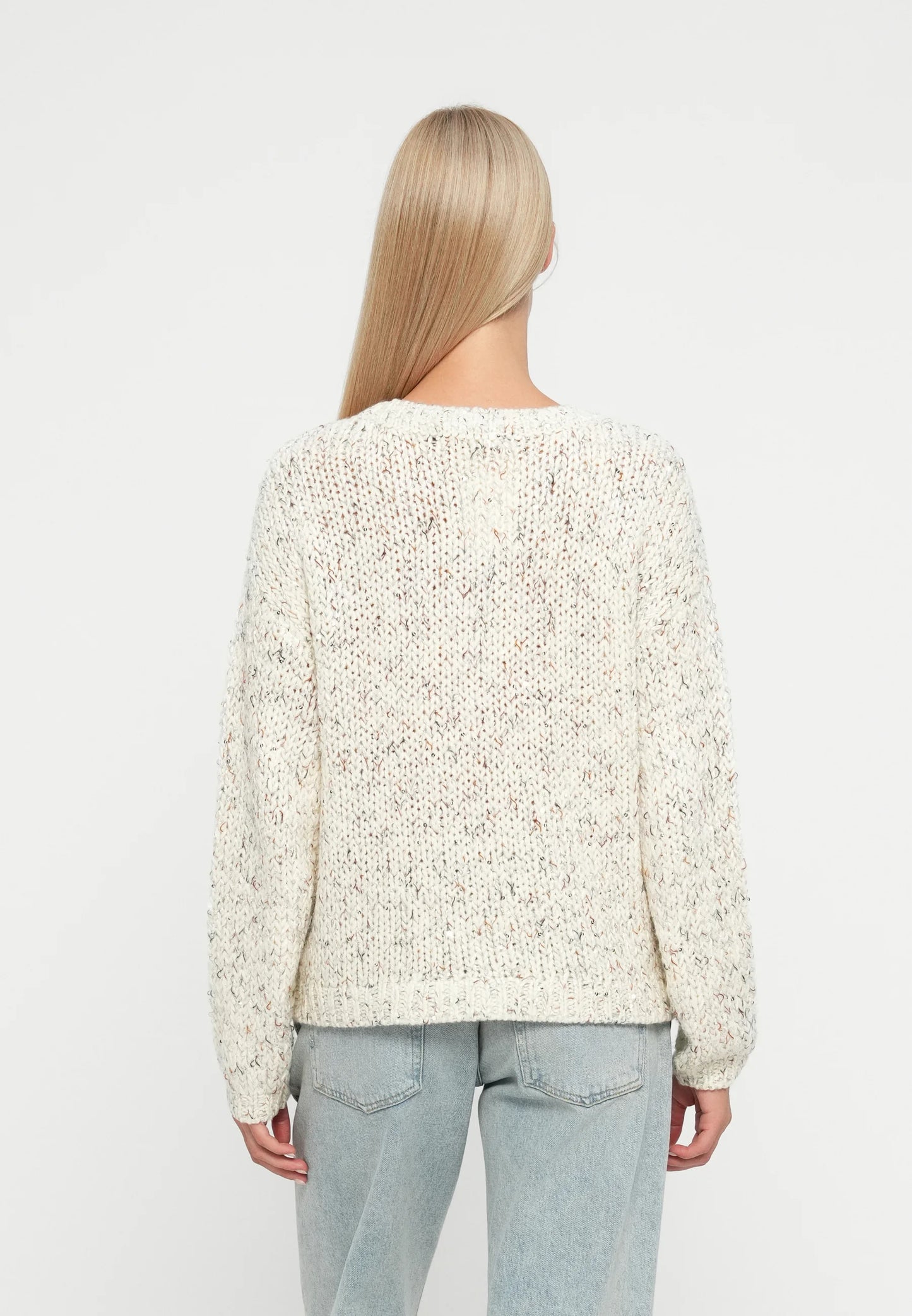 ONLY WINTER LS SEQUINS O-NECK